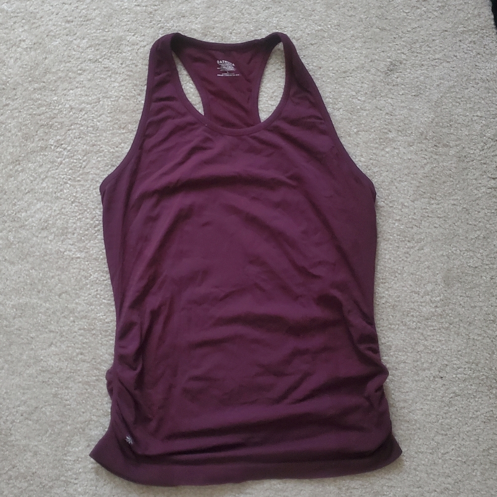 Athleta Speedlight Tank Top Dark Purple Size L